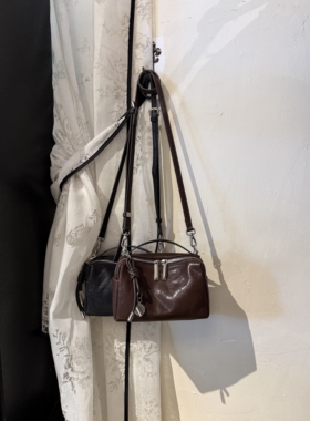 【慕懿时袋】2025新款真皮小包包复古时尚轻便单肩斜挎包13329