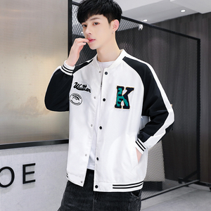 2025春秋季新款棒球服男韩版潮流帅气夹克休闲外套 A438-JK01-P45图片