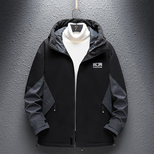 L-8XL超大码80%白鸭绒羽绒服男冬装连帽宽松外套A438-2166,干净的羽绒服搭配图片图片