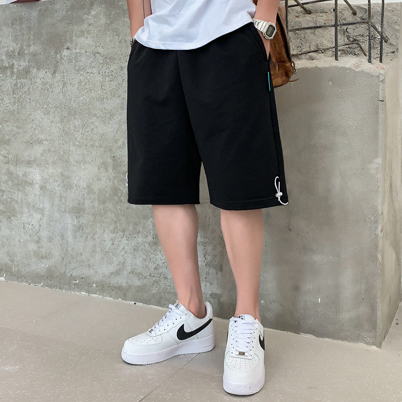 新款直筒五分裤男高街ins潮美式复古街头宽松潮牌A438-5211-P40,男装牛仔裤,电商A438