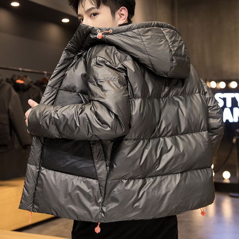 90%白鸭绒冬装新款连帽羽绒服男士潮流保暖外套A438-2706,男装羽绒服,电商A438