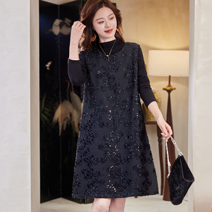 两件套打底刺绣连衣裙FFP2237 价348元 宝诗黎 新品