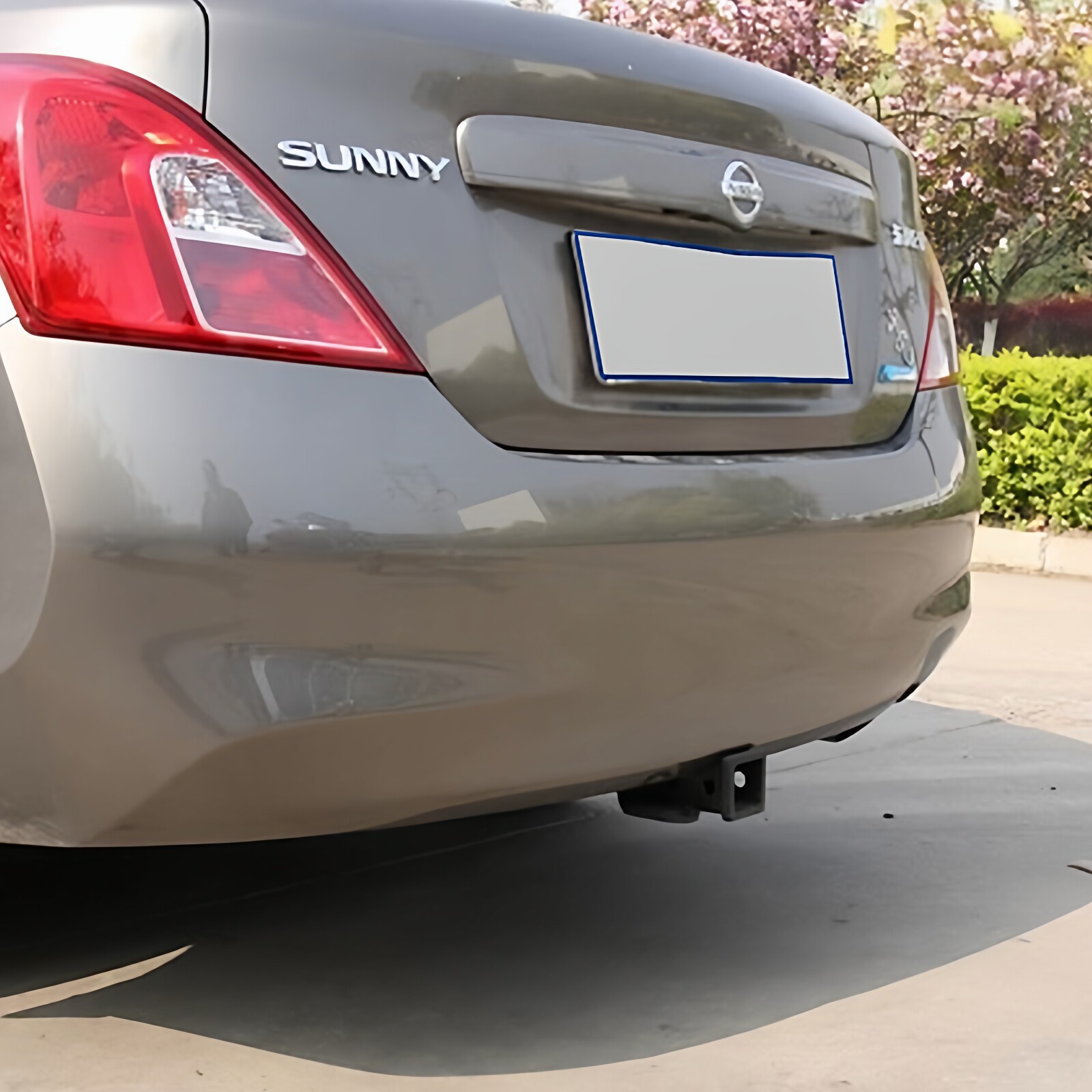 适用于尼桑阳光拖车方口杠改装后保险杠露营拖挂牵引杆救援拖拽钩