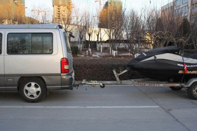 适用奔驰mb100改装拖车杠美式