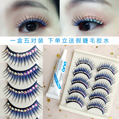 儿童假睫毛自然纤长浓密舞台妆