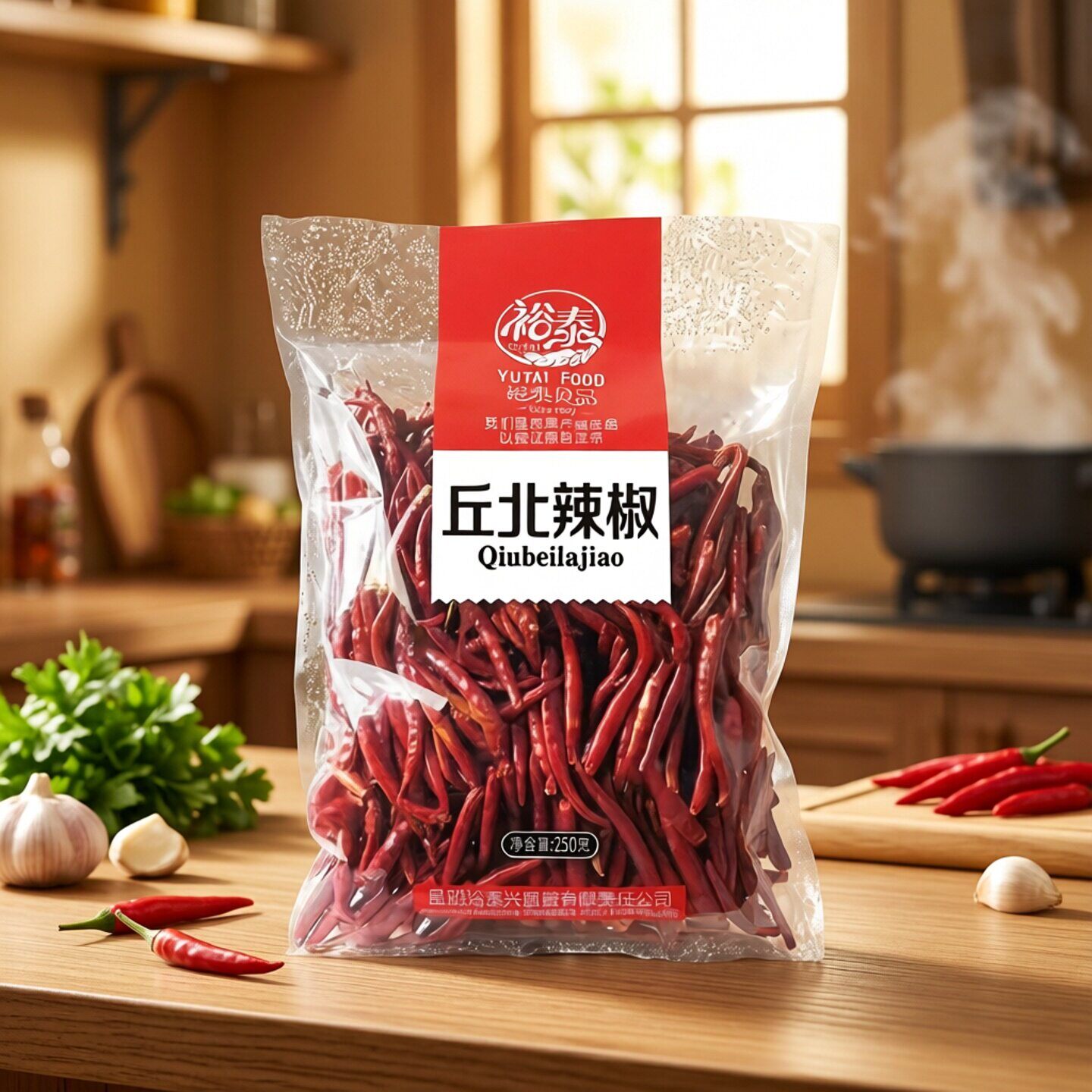 云南特产裕泰丘北辣椒250克文山红辣椒干辣子调味品香辣调料干货