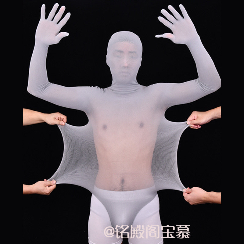 性感丝袜内衣80D无缝连体泳