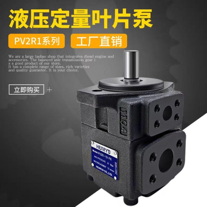 pv2r1叶片泵PV2R2液压泵总成pv2r3/4液压油泵泵头齿轮泵配件大全/