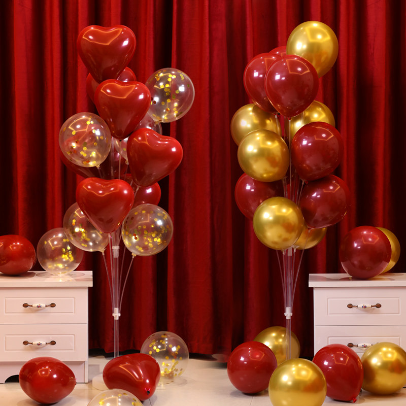 订婚布置装饰摆台结婚场景气球立柱爱心形汽球氛围桌飘地飘支架,节庆用品/礼品,气球,淘宝优惠券,粉丝福利购,淘宝优惠卷