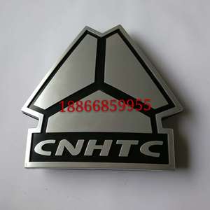 重汽豪沃车标志原厂正品CNHTC重汽前脸三角标新款08款豪沃A7/T7H