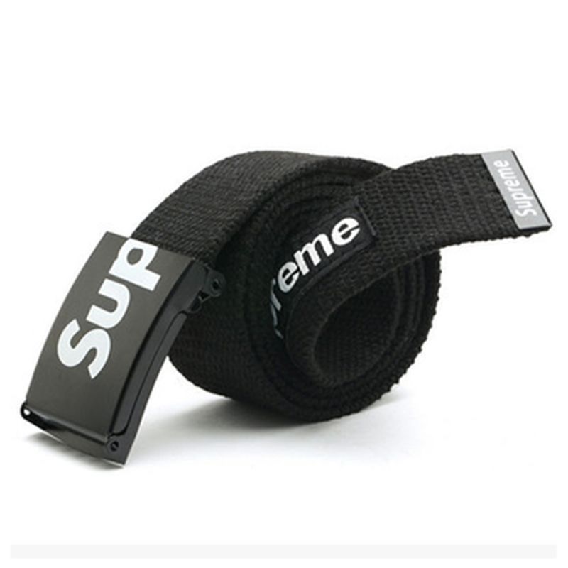 thumbnail for Casual canvas men's belt couple waist band women's belt men's belt