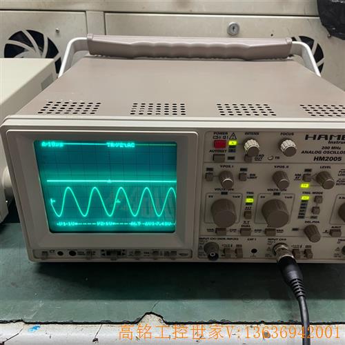 二手德国HAMEG惠美HM2005双通道模拟示波器200MH(议价)