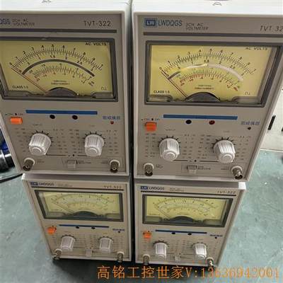 二手龙威 TVT-322 300V双通道毫伏表电压测量电压表(议价)