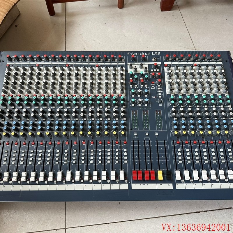 声艺 lx9 24路调音台,无修,正常使用,成色不错,1