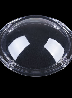 led工矿灯圆形路灯白色 120大透明PC透镜工作灯防刺眼灯罩配件