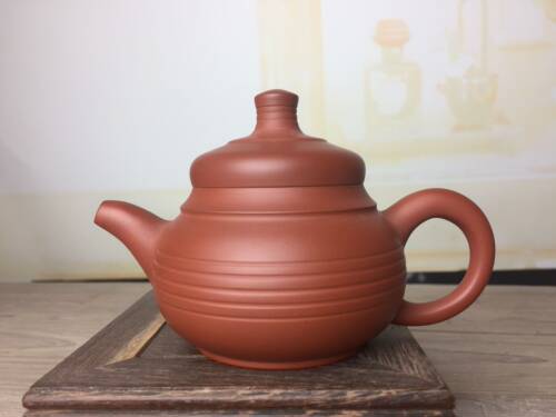 朱泥原矿工艺美术师紫砂茶壶