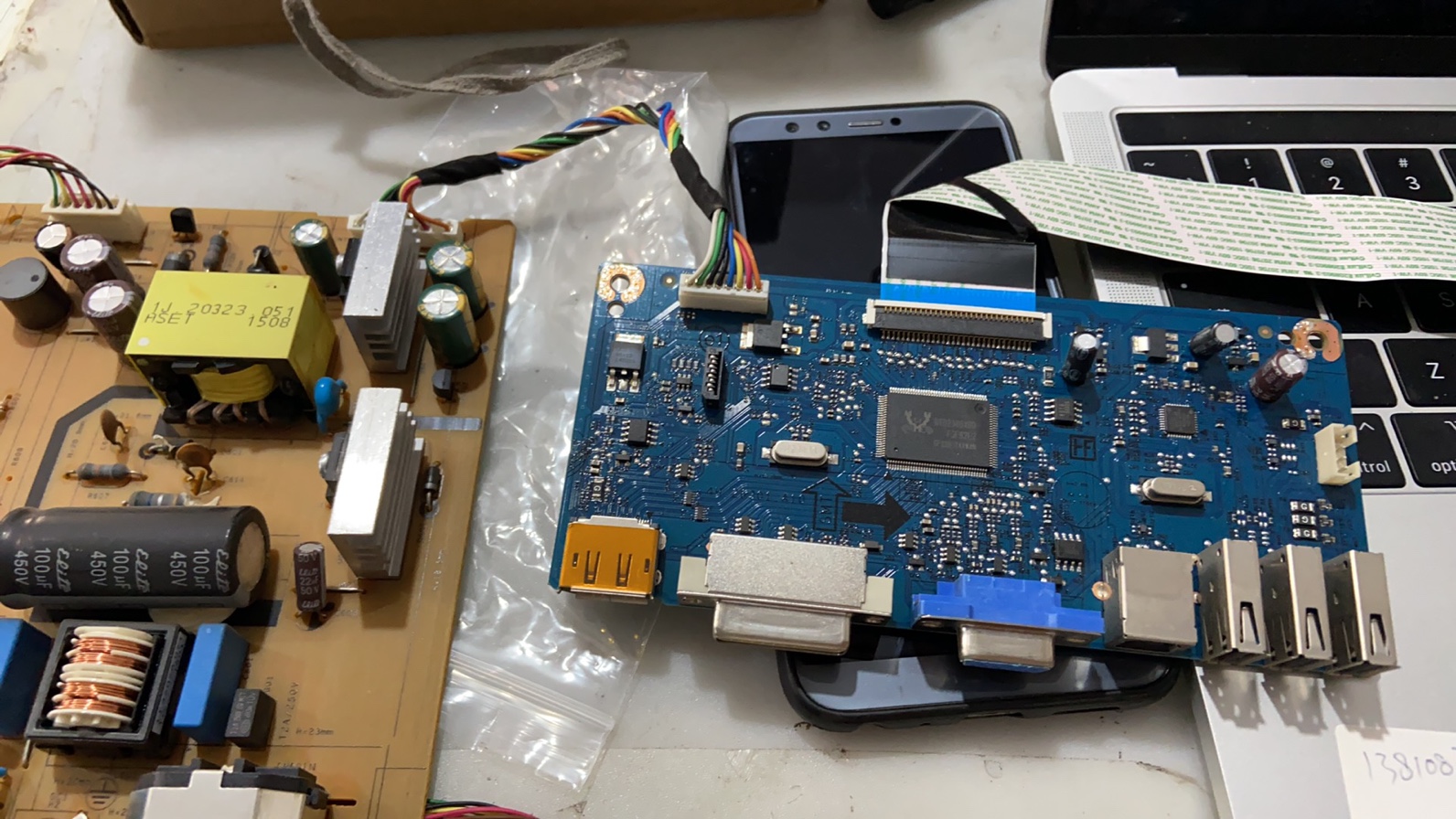 戴尔 DELL原装P2214HB P2414Hb 驱动板 主板 4H.26301.A10