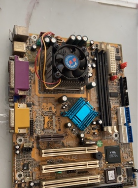 七喜电脑主板 6AIV2T-D104A  能点亮 带cpu