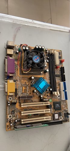 七喜电脑主板 6AIV2T-D104A  能点亮 带cpu