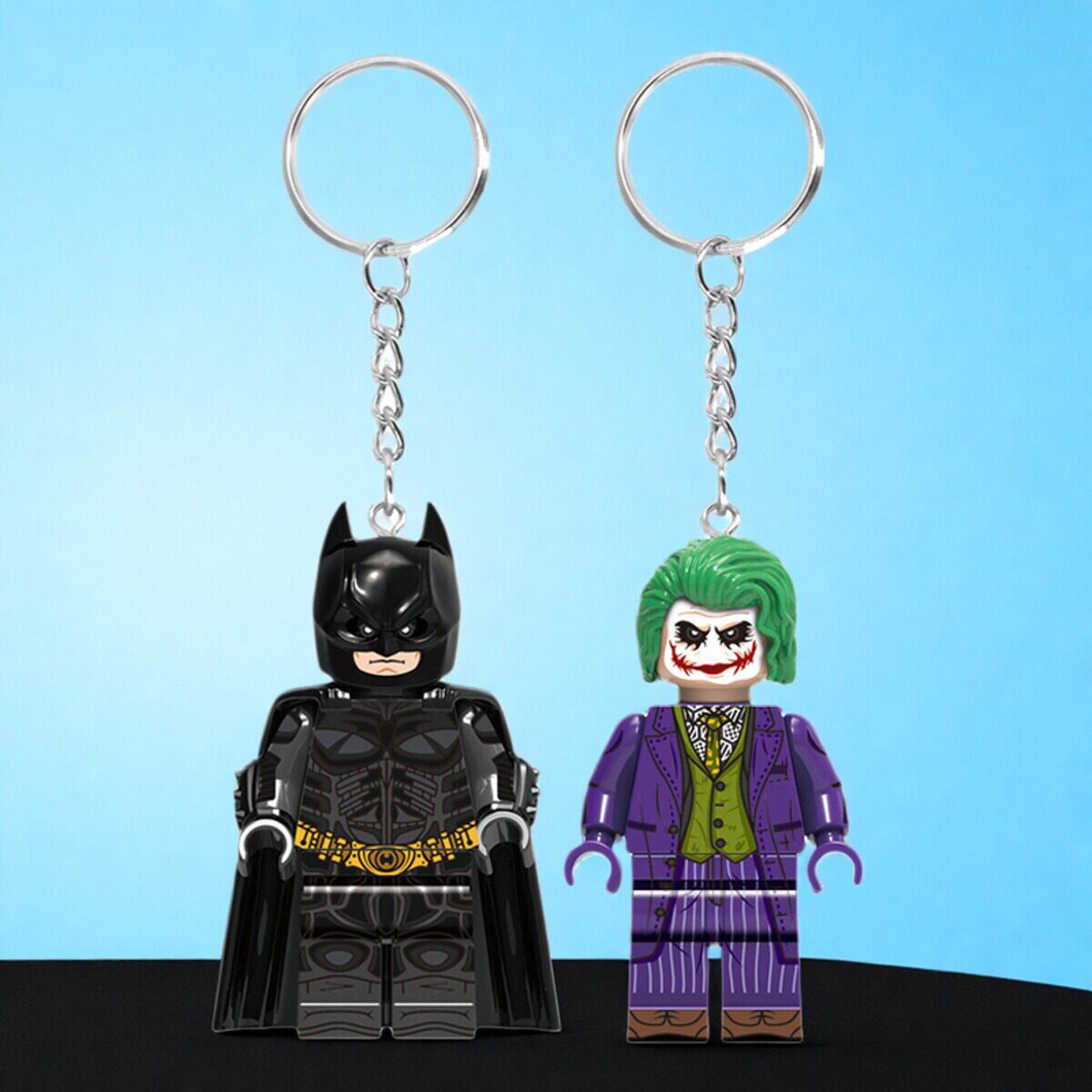 钥匙扣书包挂件人仔蝙蝠侠小丑猫女第三方书包拼装积木玩具礼物,玩具/童车/益智/积木/模型,普通塑料积木,淘宝优惠券,粉丝福利购,淘宝优惠卷
