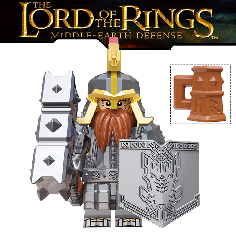 丹恩铁足矮人指环王人仔