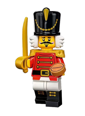 71034第23季抽抽乐圣诞胡桃夹子第三方拼装男孩益智积木人仔玩具