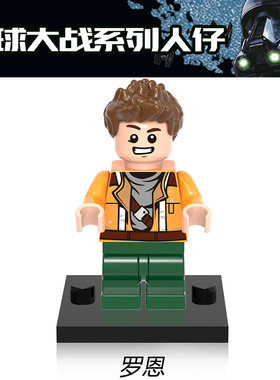 星球大战人仔 SW753 罗恩 出自 75147积木飞行员拼装玩具欣宏400