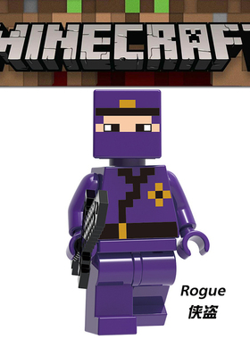 我的世界G0039侠盗min113男孩子第三方人仔公仔模型拼装积木玩具