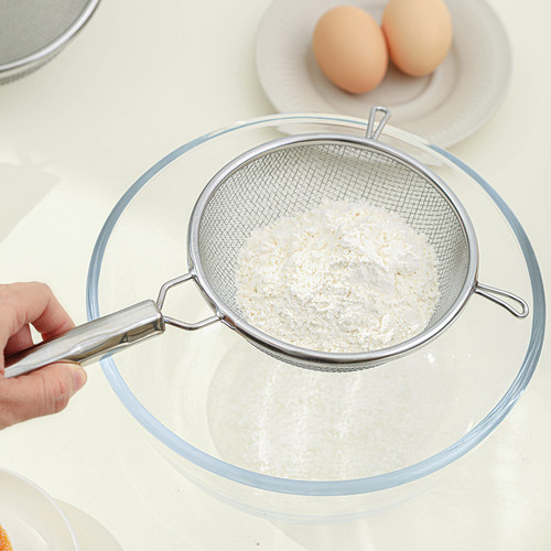 304不锈钢超细过滤漏勺面粉筛