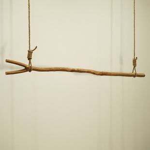 民宿展示架树杈服装店干支架吊杆陈列架树枝原木原色衣架树枝装饰