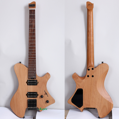 高品质Acepro/爱艺思便携无头电吉他不锈钢品丝桤木琴体24品