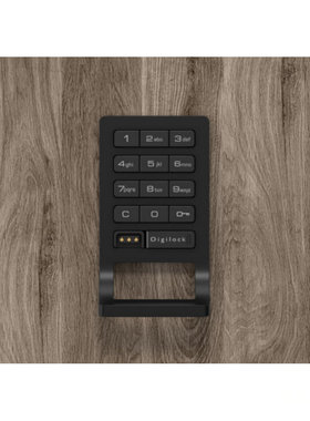 DIGILOCK电子密码锁Axis储物柜门锁NLSK-ADS2-619-010U共享专用型