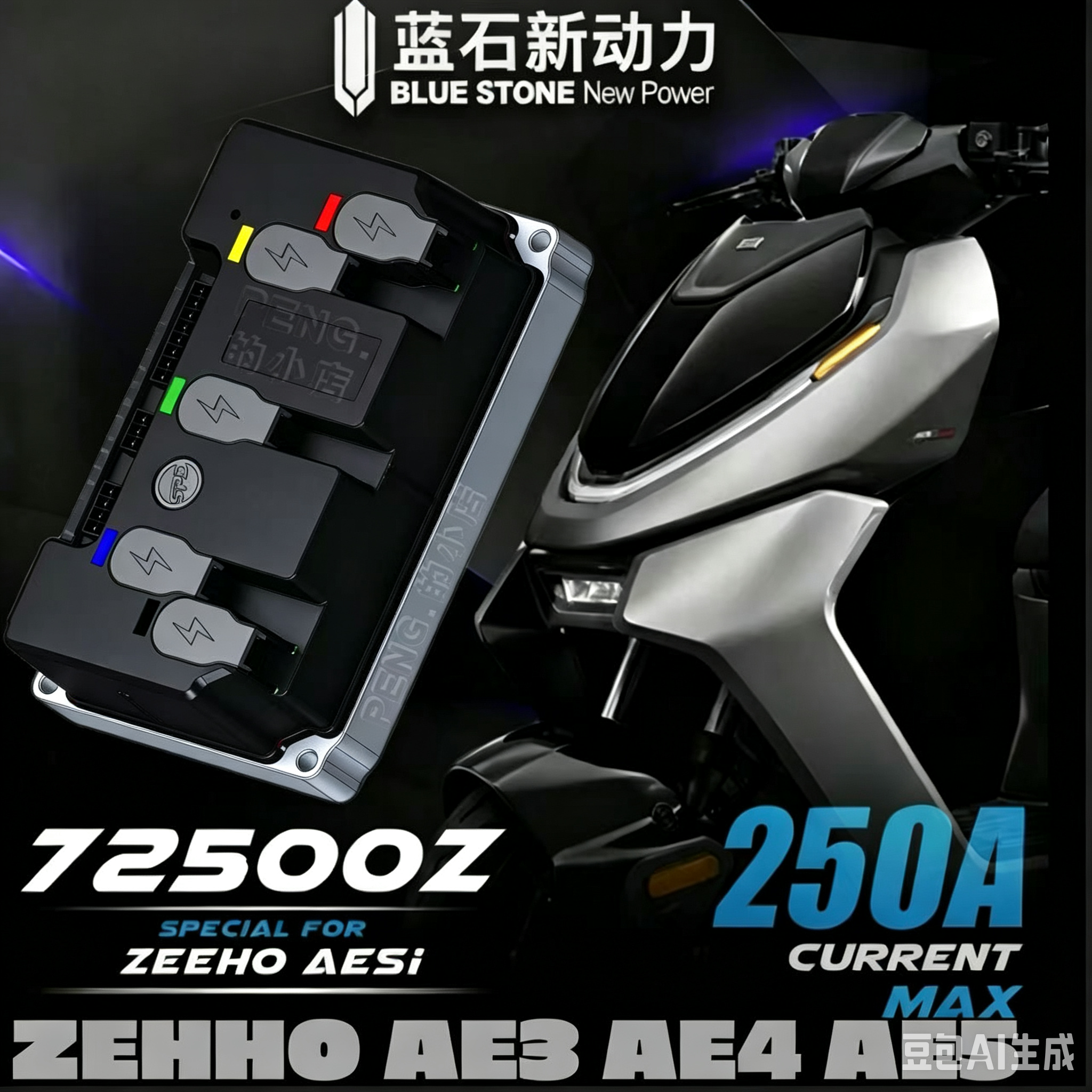 蓝石控制器72300/72500极核/EZ4/AE4/AE5/OTA升级/原装位/AE3/OTA