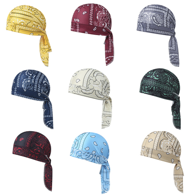 海盗头巾男女士帽子运动跑步健身透气吸汗薄款骑行防晒户外包头帽