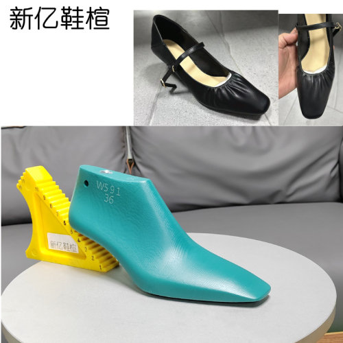 女款正装皮鞋楦头跟高5CM浅口