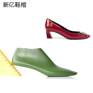 新亿鞋楦RV同款中跟方头女鞋楦头欧洲站粗跟瓢鞋楦广州鞋楦W231