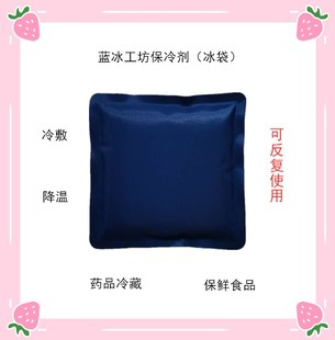 蓝冰工坊保冷剂胰岛素干扰素冷藏便携包冷敷冰袋食品保鲜蓄冷剂