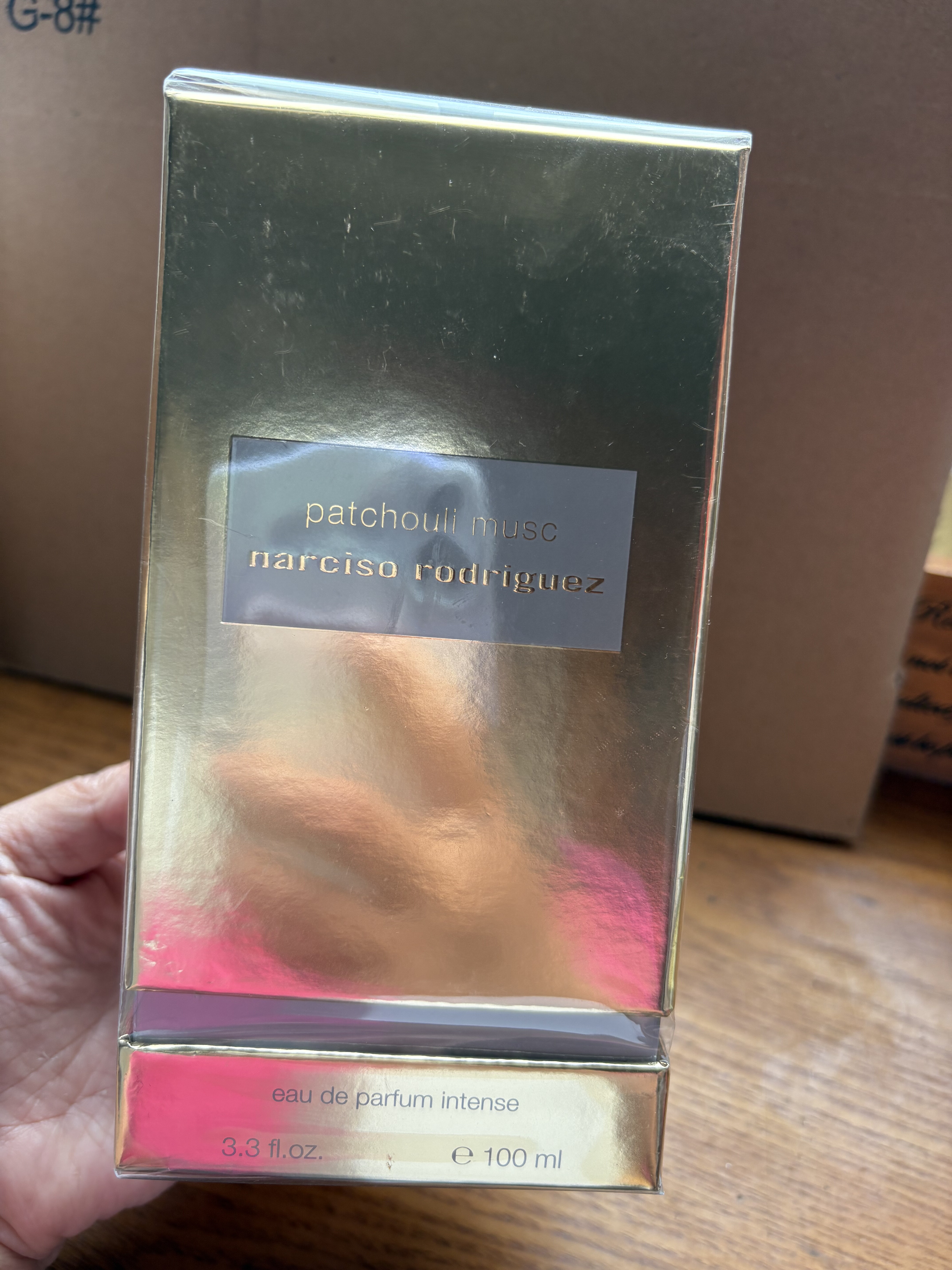 纳西素白麝香礼盒100mlEDP