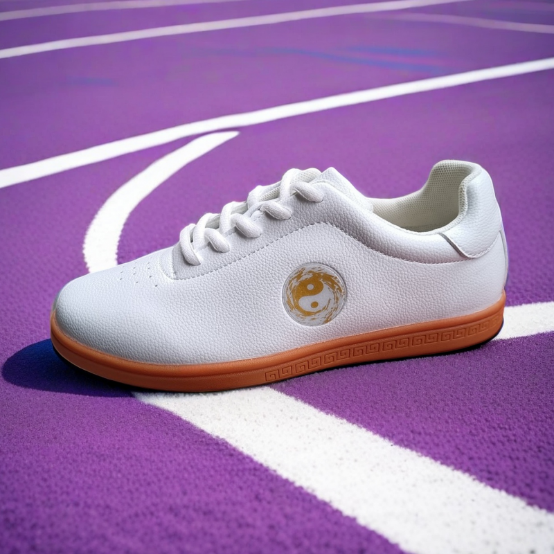 武乐太极棉鞋加绒保暖真皮太极拳练功鞋男女加厚牛筋底功夫鞋冬季