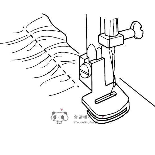 薄料打褶压脚 细褶抽褶压脚适用于JANOME家用多功能缝纫机真善美