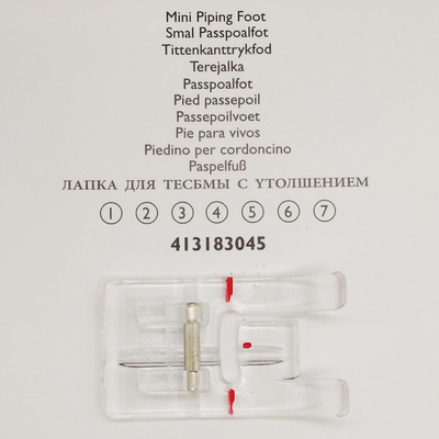 滚边压脚413183045适用于唯金缝纫机 VIKING 630, 620, 610,等