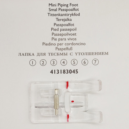 滚边压脚413183045适用于唯金缝纫机 VIKING 630, 620, 610,等