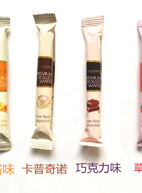 乐卡斯威化卷巧克力卡布奇诺零食
