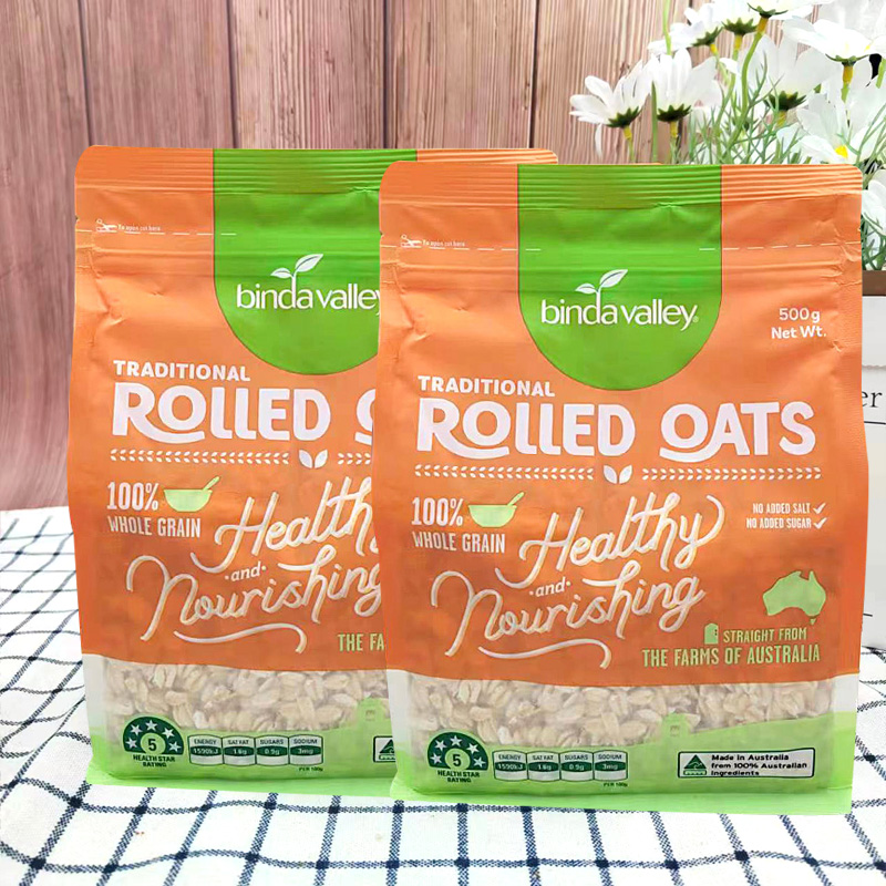 澳大利亚进口全麦燕麦片冲泡早餐