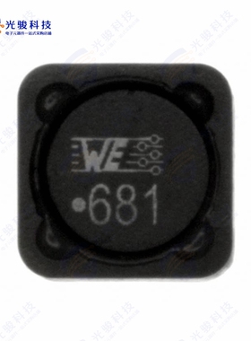 7447709681《FIXED IND 680UH 1.1A 825MOHM SMD》