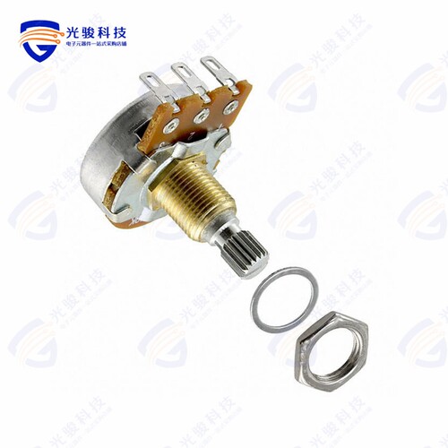 PDB241-GTR01-254C2《POT 250K OHM 1/4W CARBON R-LOG》