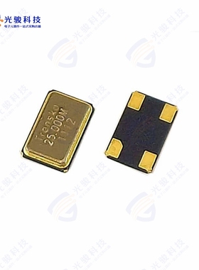 CS53A-F3025HQ18-25.000M《Ceramic SMD 5.0x3.2mm 4-pad 18pF》