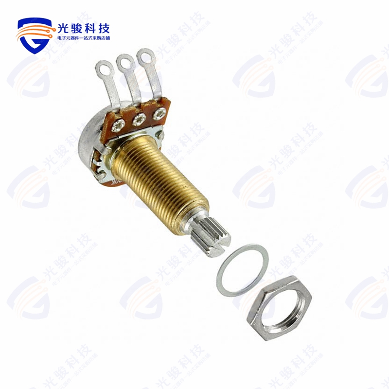 PDB181-GTR03-504A2《POT 500K OHM 1/10W CARBON LOG》