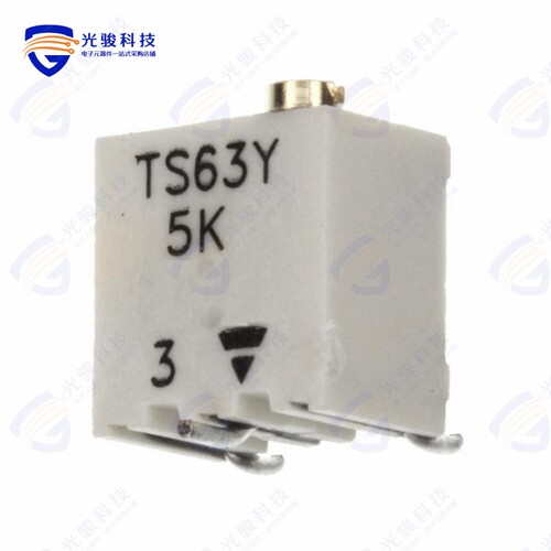 TS63Y502KR10《TRIMMER 5K OHM 0.25W GW TOP ADJ》