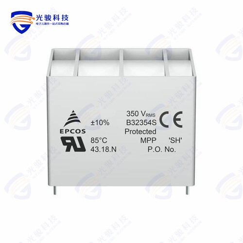 B32354S3156K010《CAP FILM 15UF 10% 500VDC RADIAL》